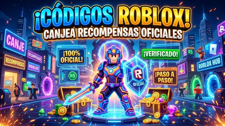 Guía Definitiva: Dónde y Cómo Canjear los Códigos de Roblox Explicado Paso a Paso